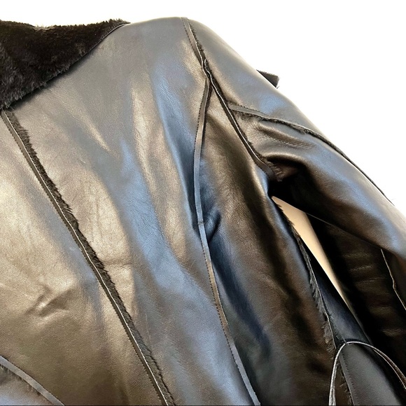 VEGAN LEATHER JACKET - Picture 5 of 8